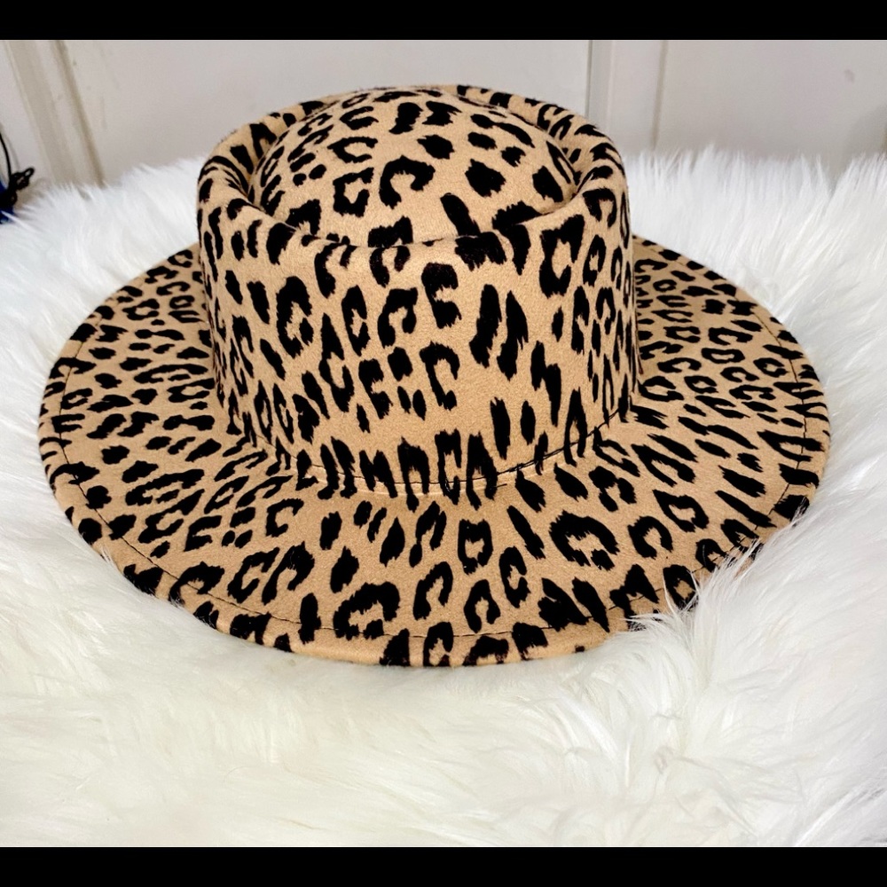 Leopard Fedora Hat